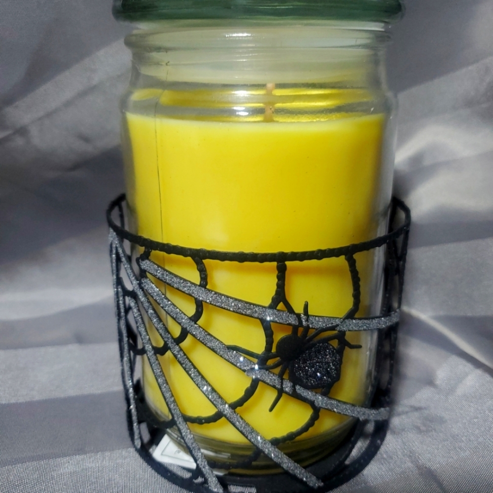 SPIDER CANDLE JAR HOLDER